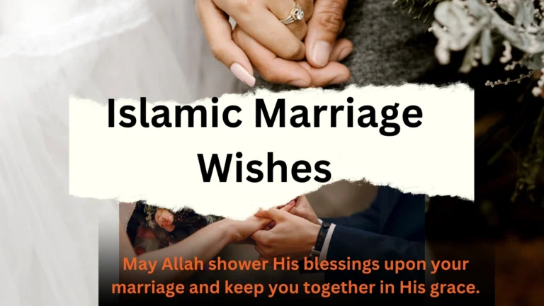 Islamic Marriage Wishes