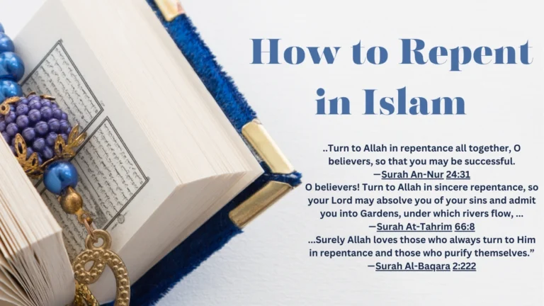 How to Repent in Islam